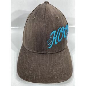 Hooey C41 Brown Turquoise Pink Pinstripe Cowgirl Hat Cap Ladies S M
